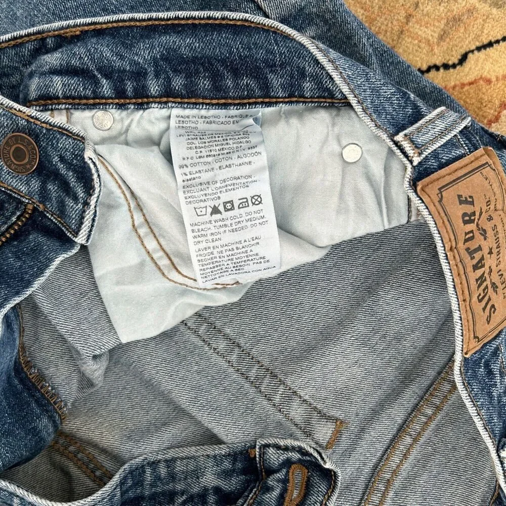 Levi’s 550 Denim Jeans Relaxed Fit Big & Tall Men 40 x 30